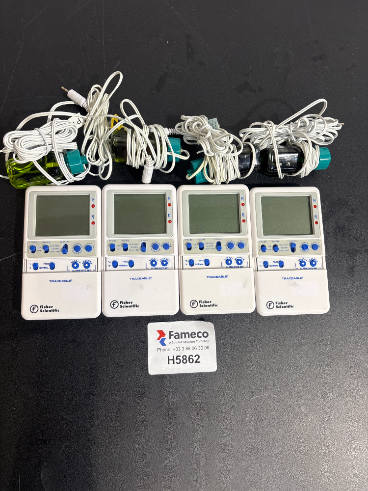 Image of FisherScientific Traceable Thermometer x4